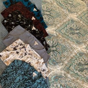 Lot of 6 Loft brand sleeveless blouses